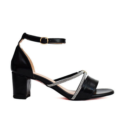 صندل كعب عريض - كود w0263